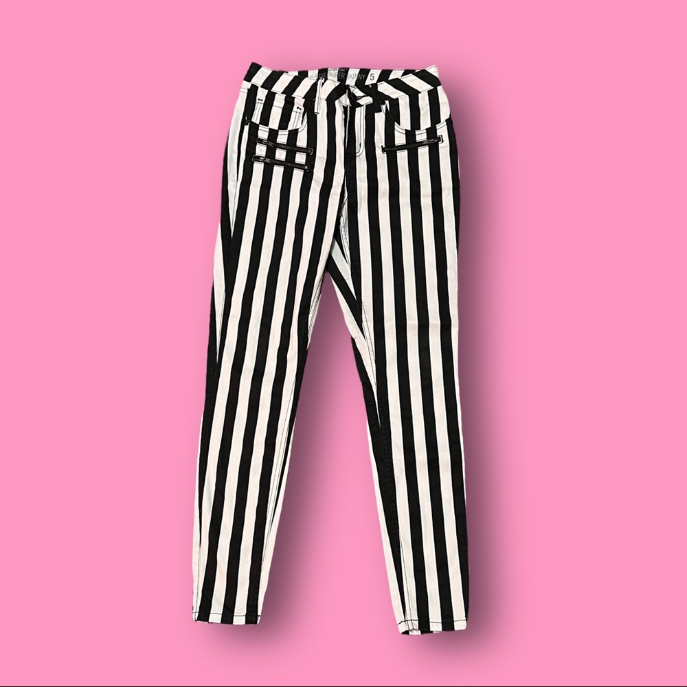 emo striped Hot Topic original pants